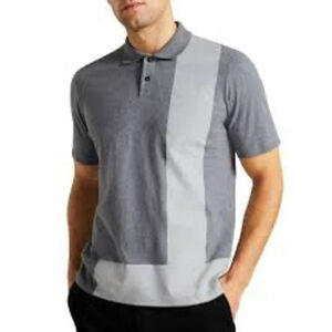 Ted Baker Men's Medium Chiping Polo Shirt Business Casual Preppy Old Money